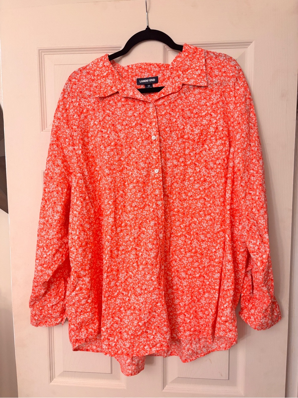 Lands end button down